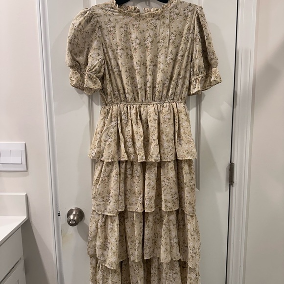 Baltic Born Pia Tiered Midi Dress - Picture 2 of 3